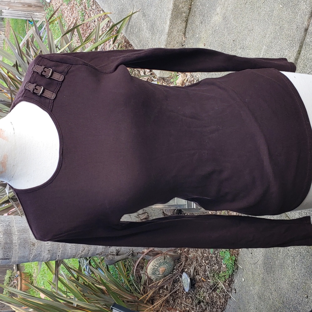 Ralph Lauren Brown Long Sleeve Shirt Size Adult Medium
